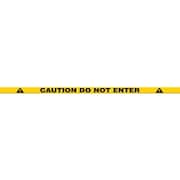 ACCUFORM Accuform Tough-Mark Heavy-Duty Message Strip, Caution Do Not Enter, 2inx48in PTP234